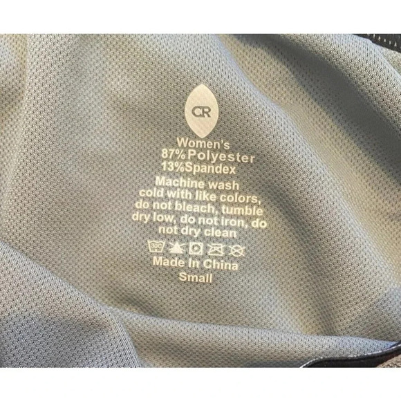 Club Ride Cycling Skirt Detachable Padded Bottoms Gray Small S - Picture 3 of 6